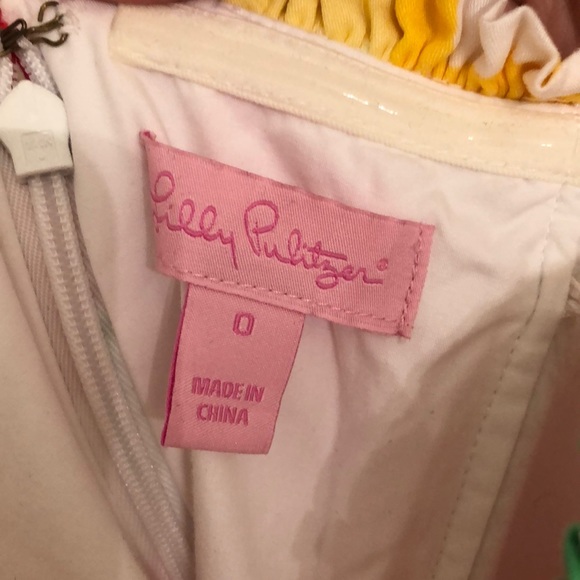 Lilly Pulitzer Strapless Floral Dress - Picture 5 of 7